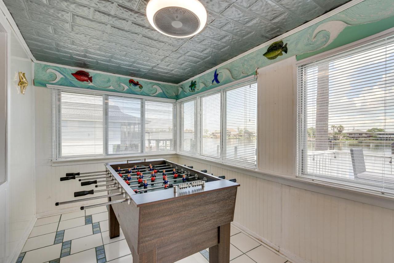 Waterfront Galveston Bay Retreat - 4 Mi To Beach! Exterior foto