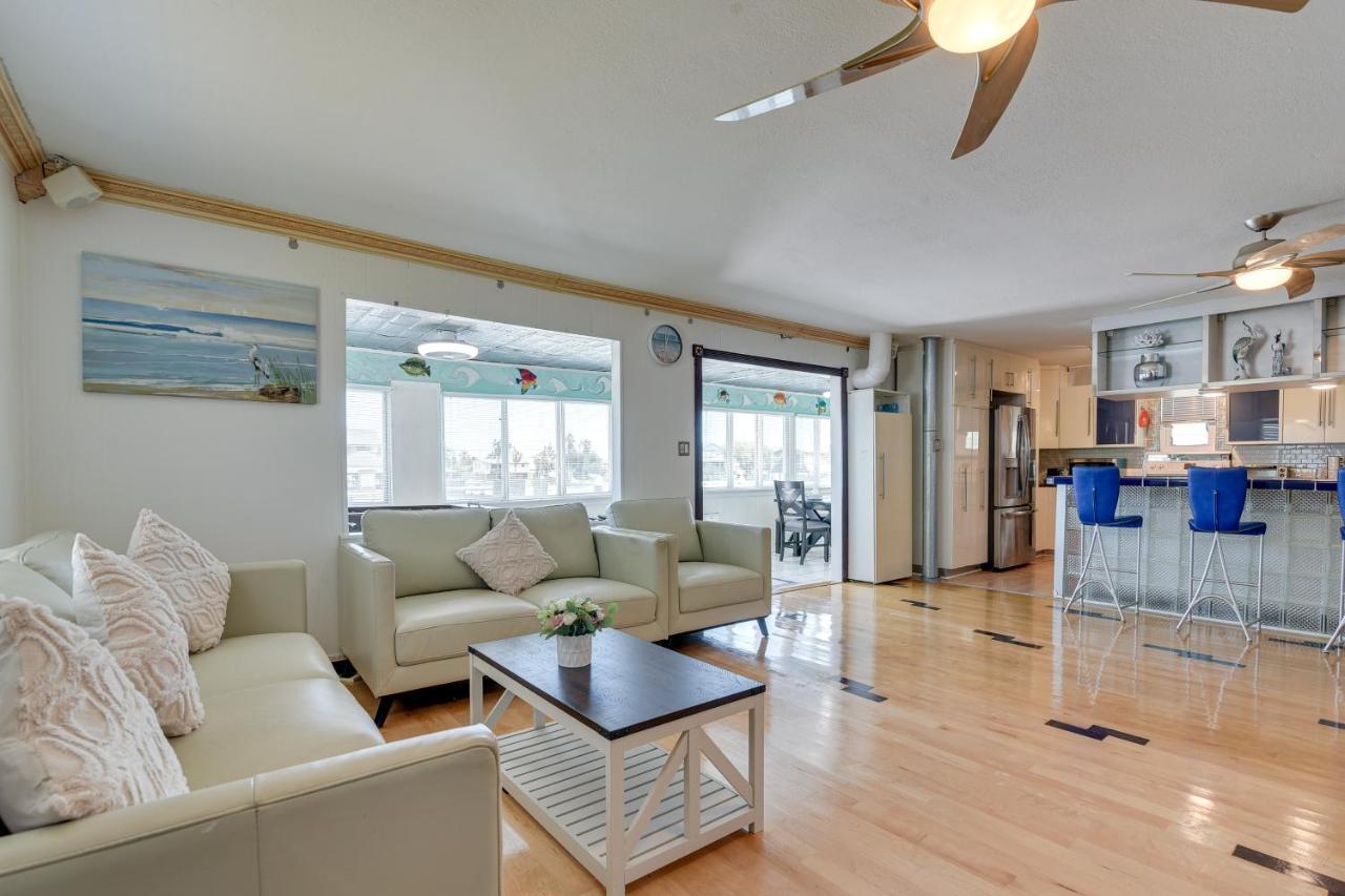 Waterfront Galveston Bay Retreat - 4 Mi To Beach! Exterior foto