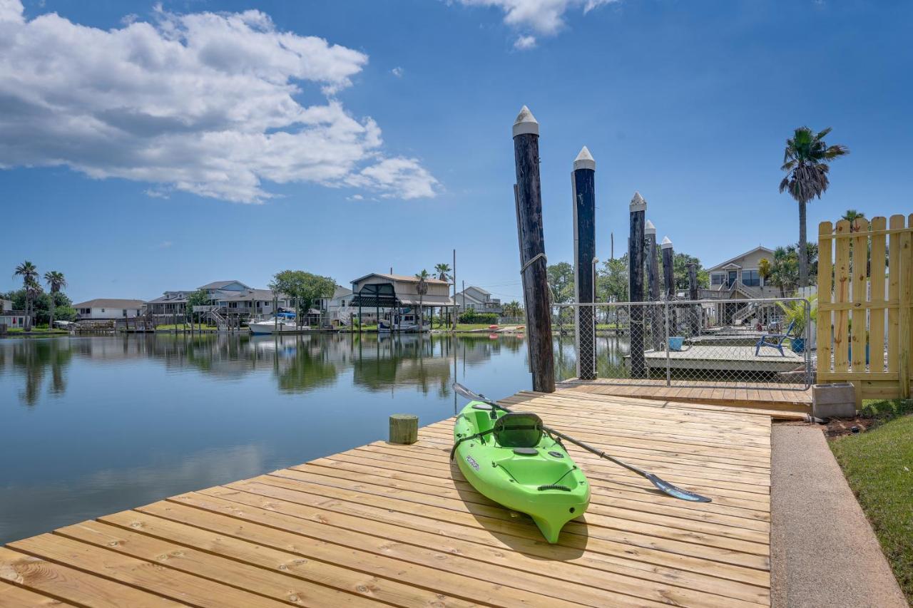 Waterfront Galveston Bay Retreat - 4 Mi To Beach! Exterior foto